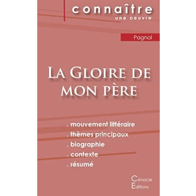 Image de Fiche de lecture La Gloire mon père Marcel Pagnol (Analyse littéraire référence et résumé complet)