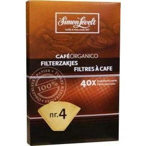 Image de Simon Levelt Filtres à café No 4, 40 pièces