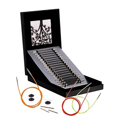 Image de Knitpro Aiguilles à Tricoter Circulaires Interchangeables dans un Ensemble