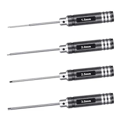 Image de Neewer® 4 en 1 Nitrure de Titane TiNi Hex tournevis Pilote Kit 1.5mm + 2mm 2.5mm 3.0mm