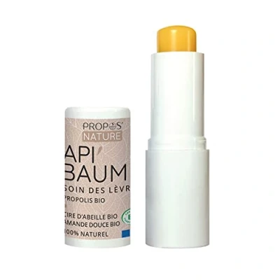 Image de Baume à lèvres Bio Api&#039;Baume Propolis et Cire d&#039;abeilles 3,7g PROPOS&#039;NATURE