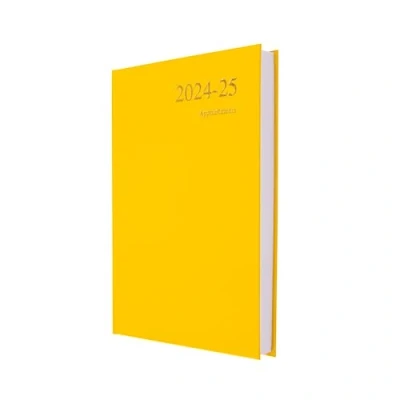 Image de Collins Essential ESSA51M.45 2425 Agenda scolaire 1 jour par page pour étudiants et enseignants Jaune Format A5