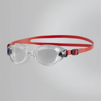 Image de Speedo Child Futura Classic Lunettes de natation Mixte Enfant, Lava Rouge/Clear, Taille Unique