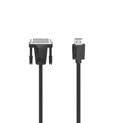 Image de Hama 00200715 câble DVI 1,5 m HDMI Type A (Standard) I Noir Neuf