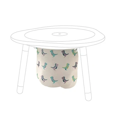 Image de Stokke Sac de Rangement pour Jouets MuTable, Motif Dinosaures en Coton Doux Léger, Facile à Transporter