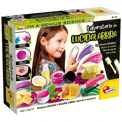 Image de Liscianigiochi I&#039;m a Genius Jeu pour Enfants Laboratoire des Gloss à lèvres, Single, 72958, Multicolore, Small