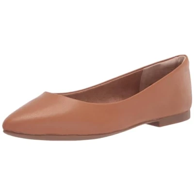 Image de Amazon Essentials Ballerines à Bout Pointu Femme, Fauve, 35 EU