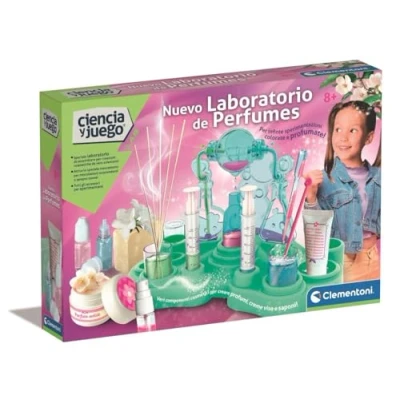 Image de Clementoni Nouveau laboratoire de parfums Jeu d&#039;expériences éducatives pour enfants Fabriquez vos propres et cosmétiques Apprenez la science en vous amusant À partir 8 ans 55569