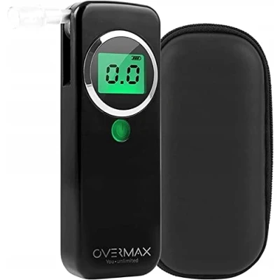 Image de OVERMAX AD 02 Alcootest Professional + étalonnage Capteur à Semi conducteurs, Plage : 0,0 0,75 MG/l Temps de réaction 5 s, précision env. 0,04 0,08 pour Mille 2 em
