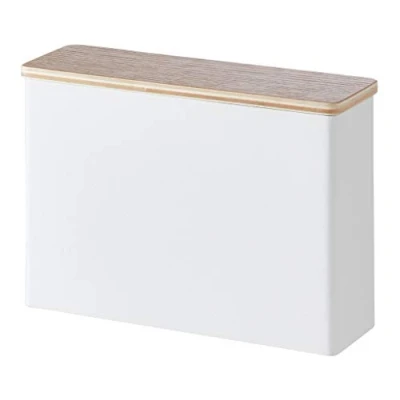 Image de YAMAZAKI Porte filtre à café Tosca, acier, blanc, adapté aux filtres jusqu&#039;à la taille #2