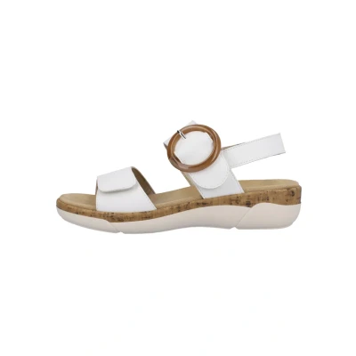 Image de Remonte Sandales à plateforme white, Femme, Taille: 36, White Cuir / matière synthétique