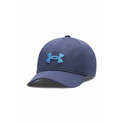 Image de Under Armour Garçon Blitzing Cap Adjustable Casquette De Baseball, Bleu Marine Délavé/Bleu Atlantis, Taille Unique EU