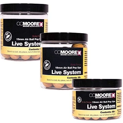 Image de CC Moore Live System Air Ball Pop ups 15 mm (50 pcs) pêche