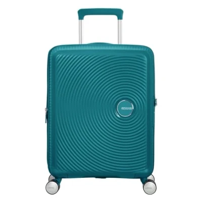 Image de American Tourister Soundbox Valise à main extensible Spinner S, 55 cm, 41 L, vert (vert jade)
