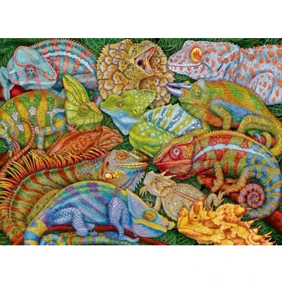 Image de Ravensburger 12004103 Puzzle Reptiles Fascinant pour Enfants à partir de 9 Ans, avec 300 pièces au Format XXL