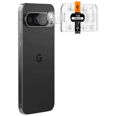Image de Spigen EZ Fit Verre Trempé Camera Protector Google Pixel 9 Pro Lot De 2