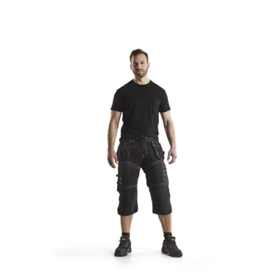 Image de Blaklader 15011310 Shorts de pirates X1500, Noir, taille C48