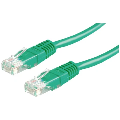 Image de VALUE Cordon LAN Cat 6 Câble réseau UTP Ethernet avec connecteur RJ45 vert 5 m