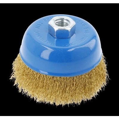 Image de Hogert Technik HT7D732 Brosse abrasive, meuleuse d&#039;angle 100 M14 12500