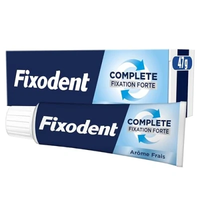 Image de Fixodent Complete Fraîcheur Crème Adhésive Pour Prothèses Totales &amp; Partielles 47ml