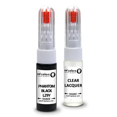 Image de SD COLORS Phantom LZ9Y Kit de réparation stylo retouche peinture Noir 20 ML
