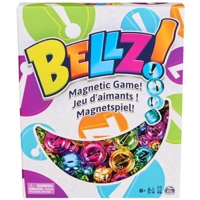 Image de BELLZ Jeu Familial Grelots Clochettes de Couleurs À Collecter Avec Le Stick Aimanté Pochette Transport Société Stratégique pour la Famille Version Française Enfant 6 Ans et +