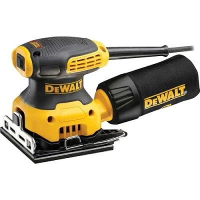 Image de DEWALT DWE6411 GB Ponceuse orbitale 240 V 1/4 feuille Jaune/Noir