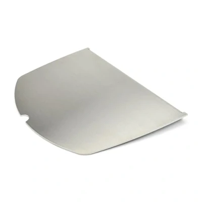 Image de Plaque de Cuisson en Acier Inoxydable Plancha adaptée à Weber Q300/3000 remplace Une moitié Grille Extra Massive