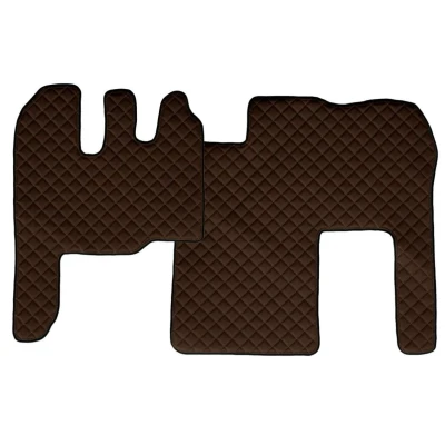 Image de F CORE FL15 BROWN Ensemble de tapis sol Similicuir marron