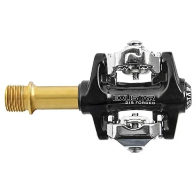 Image de Exustar E PM215TI Pédales pour bicyclettes Mixte, Multicolore