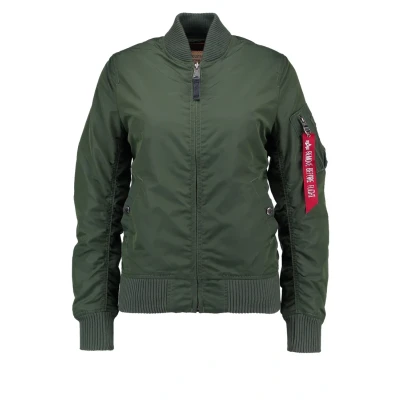Image de Alpha Industries MA1 TT WMN Blouson Bomber, Femme, Taille: Medium, Sage green