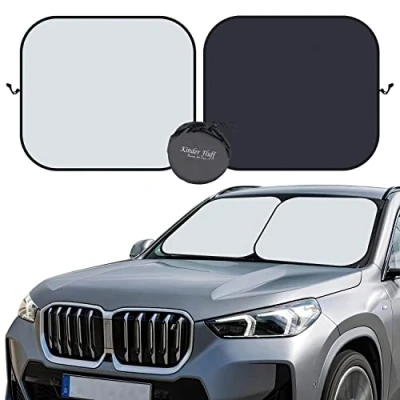 Image de kinder Fluff Pare Soleil de Voiture Le Seul certifié sur marché pour Bloquer la lumière UV, Voiture. (Standard)