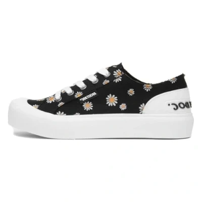 Image de Rocket Dog Femme Jazzin Plus Basket, Motif Fleurs Noir, 36 EU
