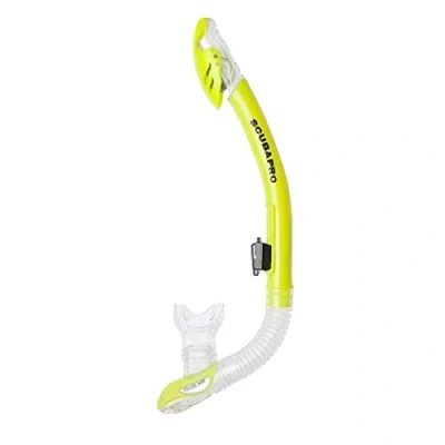 Image de Scubapro Fusion Dry Tuba, N. Jaune Kit de détendeur pour plongée en Eau Froide Unisex Adult, Yellow, One Size