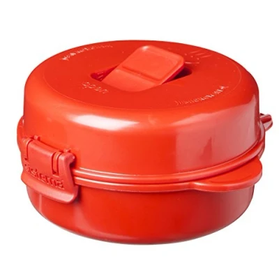 Image de Sistema micro ondes Easy Eggs Récipient alimentaire 271 ml sans BPA Rouge