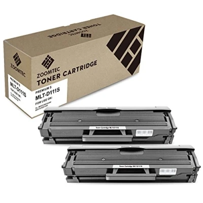 Image de ZOOMTEC MLT D111S Cartouches de Toner Compatible pour Samsung Xpress SL M2020 M2020W M2022 M2022W M2026 M2026W M2070 M2070FW M2070W(2 Pack)