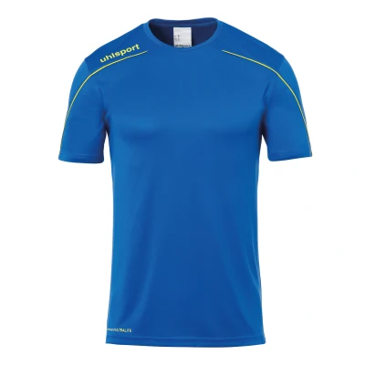 Image de Kempa Stream 22 Trikot Maillot Enfant, Blanc/Bleu Azur, 8 9 Ans