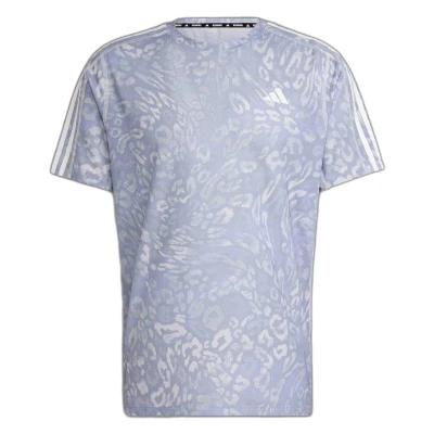 Image de adidas Performance Tshirt imprimé Dash grey violet tone, Homme, Taille: Large, tone