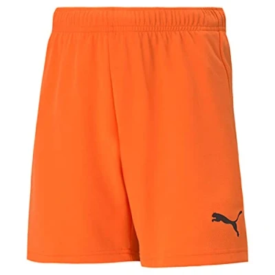 Image de PUMA Mixte bébé Teamrise Jr Short, Poppy pu Doré, 152 EU