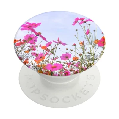 Image de PopSockets: PopGrip Support et Grip pour Smartphone Tablette avec Un Top Interchangeable Fuschia Bloom