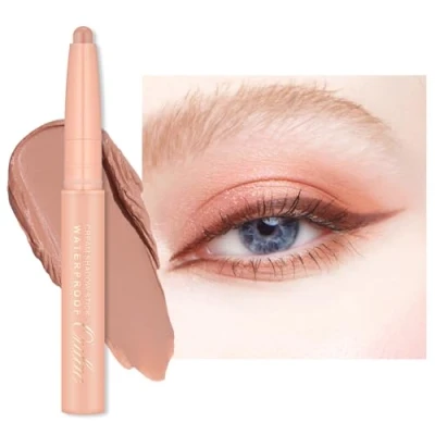 Image de Oulac Ombre à Paupières Stick Rose Automatique Fini Mat, Résistant l&#039;eau et l&#039;essuyage, Tenue 16 heures+, Texture Crémeuse Soyeuse, Vegan WM03 Dawn
