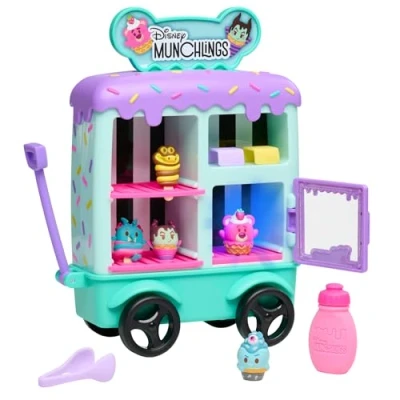 Image de Just Play Munchlings Ice Cream Cart, Kids Toys for Ages 3 Up by
