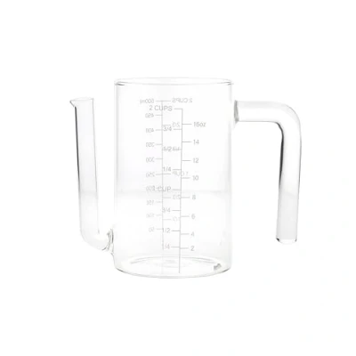 Image de MasterClass Carafe / Pichet Broc Séparateur de Graisse en Verre, Capacité 450 ml