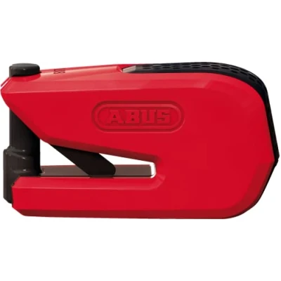 Image de ABUS Bloque disque Granit Detecto SmartX 8078 2.0 pour motos Antivol moto intelligent avec alarme 100 dB Commande par App Niveau de sécurité 18 Rouge