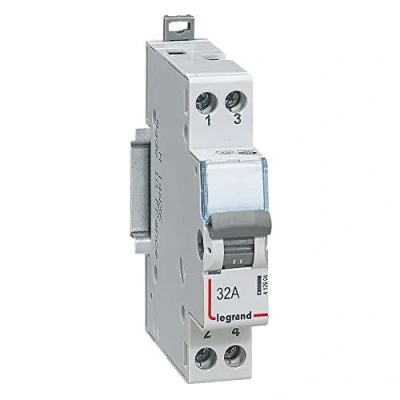 Image de interrupteur inverseur modulaire contact NO+NF 250V 1 module
