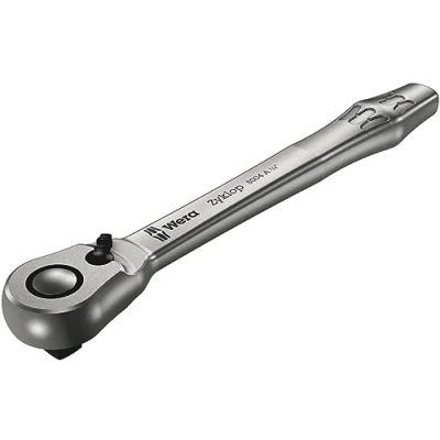 Image de Cliquet avec levier d&#039;inversion Wera Cyclope 8004 A 05004004001 1/4 pouces (6,3 mm) Longueur 141 mm
