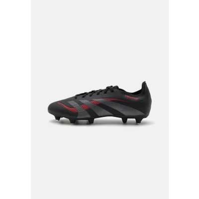 Image de adidas Mixte Predator League Soft Ground Football Boots Chaussures, Core Black/Grey Four/Lucid Red, 48 2/3 EU