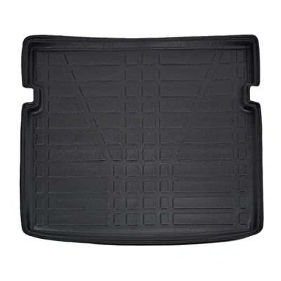 Image de SCOUTT Tapis de Coffre sur Mesure pour Duster 4WD 4X4 2010 2017, Noir, Antidérapant, Bord Haut, Toutes Saisons, Adapté Animaux Compagnie