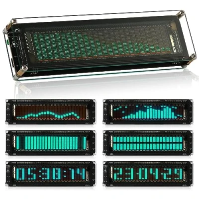 Image de Nobsound AK2515 Music Spectrum Audio 15 Level Indicateur VU Meter Screen Amplifier VFD LED Display Amplificateur Musique