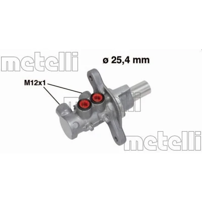 Image de METELLI 05 0674 Maître Cylindre 22,20mm Aluminium OPEL: Corsa D 3/5 portes, E Adam, FIAT: Grande Punto portes